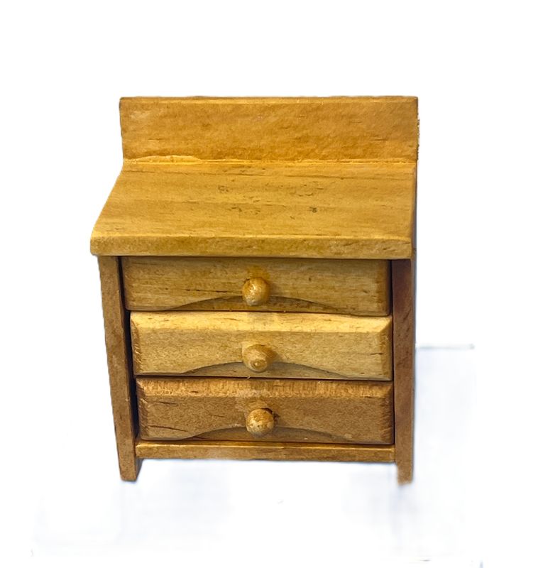 Blond Bedside Table