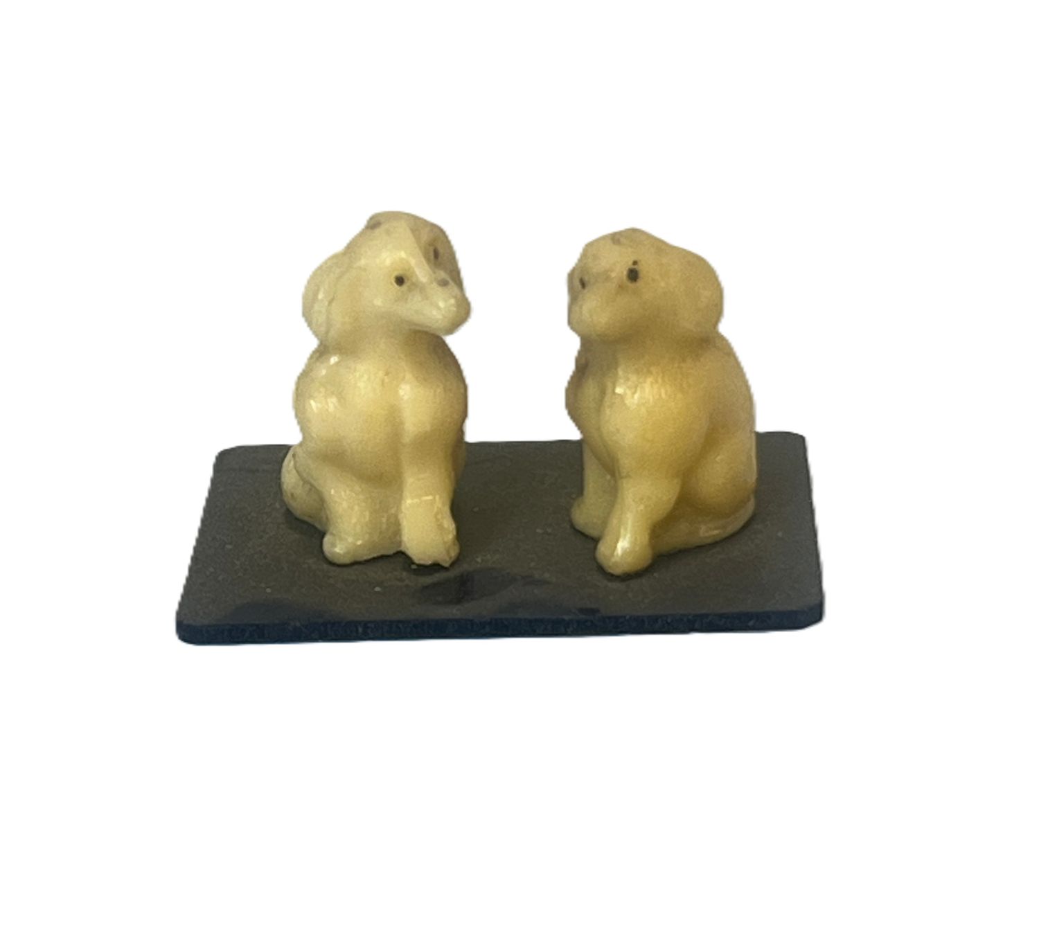 Celluloid set of dogs