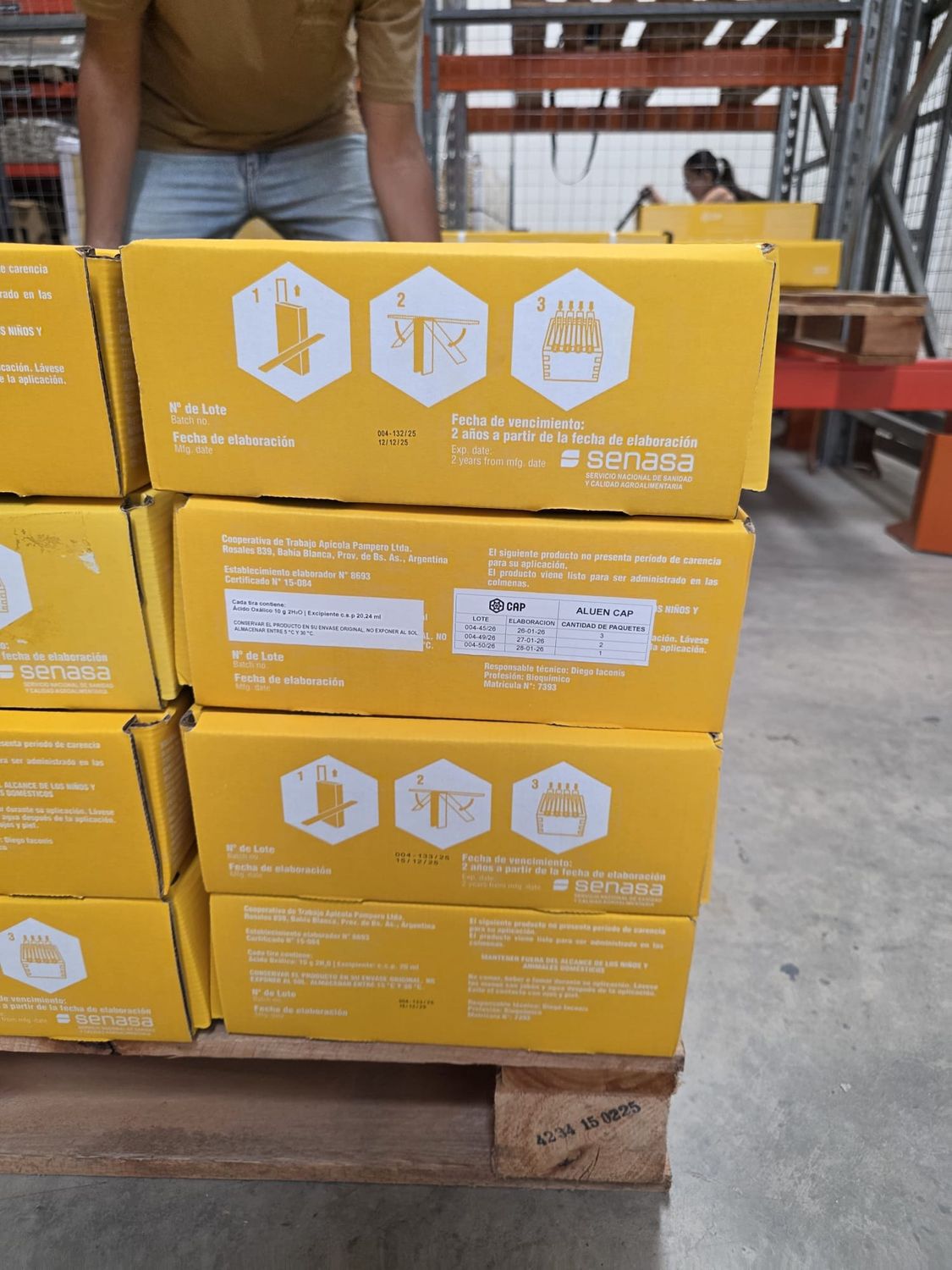 Aluen CAP - Oxalic Acid Strips - HALF PALLET