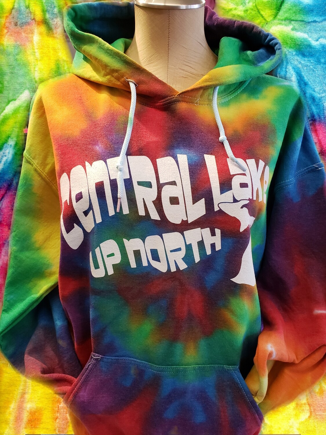 Tie Dye Hooded Sweatshirt Tie Dye Hooded Sweatshirt