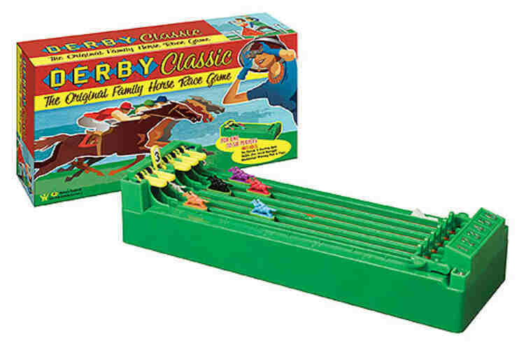 Derby Classic The Original Family Horse Race Game
