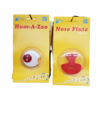 Hum-A-Zoo and Nose Flute