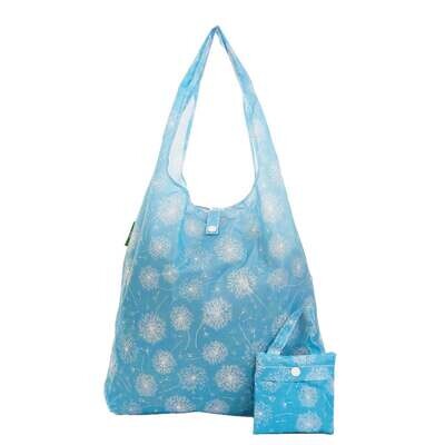 Eco Chic Lightweight Foldable Reusable Shopping Bag Dandelion