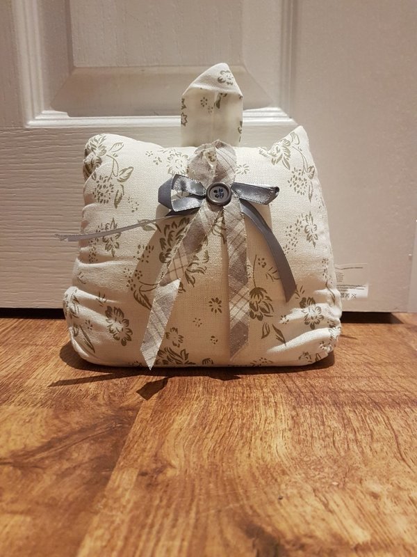 Fabric door stop