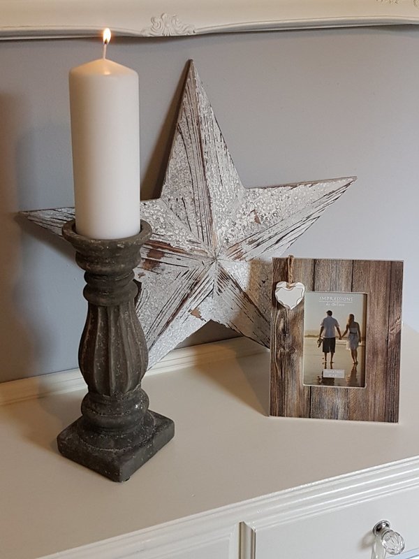Dark grey candle stick