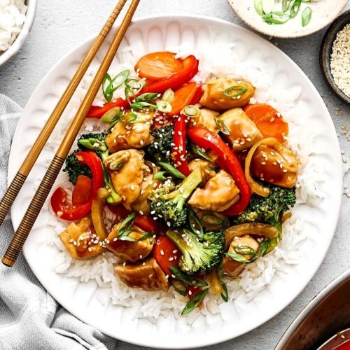 Chicken–Stir Fried-Cloud kitchen sg