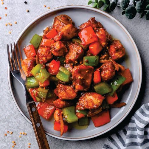 Chicken–Schezwan-Cloud kitchen sg 