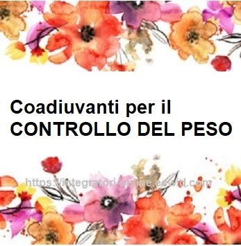 Integratori per il controllo del peso