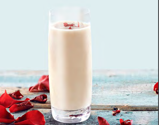 SHARBAT ALLA ROSA ricetta culinaria dietetica con f1 vaniglia creme