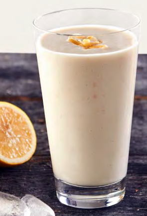 FRULLATO MELA LIMONE E ZENZERO ricetta culinaria dietetica leggera facile