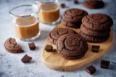 Bocconcini proteici cioccolato e mandorle ricetta culinaria dietetica