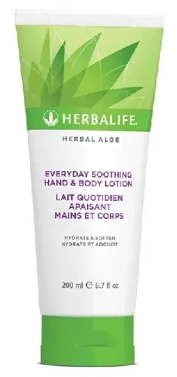 Lait quotidien appaisant mains et corps herbal aloe 250 ml