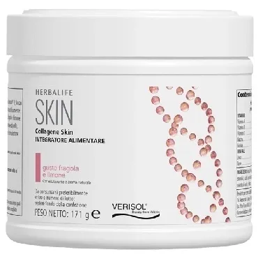 Collagene SKIN fragola e limone 171 g pelle sana