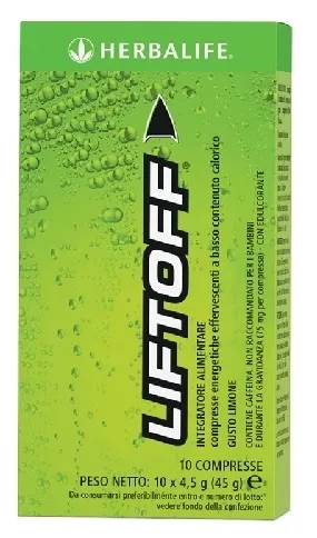 LiftOff  gusto limone effervescente 10 COMPRESSE 4,5 gr