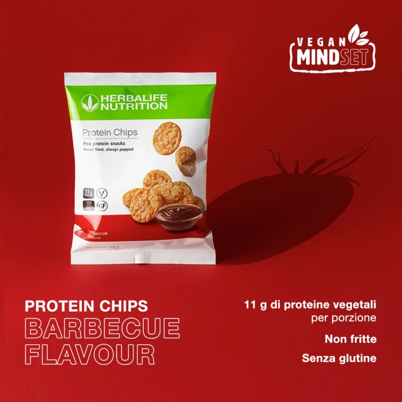 Protein Chips gusto Barbecue 10 bustine da 30 gr Protein Chips gusto Barbecue 10 bustine da 30 gr