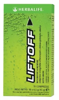 LiftOff  gusto limone effervescente 10 COMPRESSE 4,5 gr
