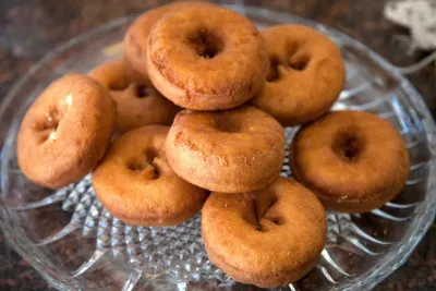 Donuts​ ricetta, culinaria facile leggera con poche calorie