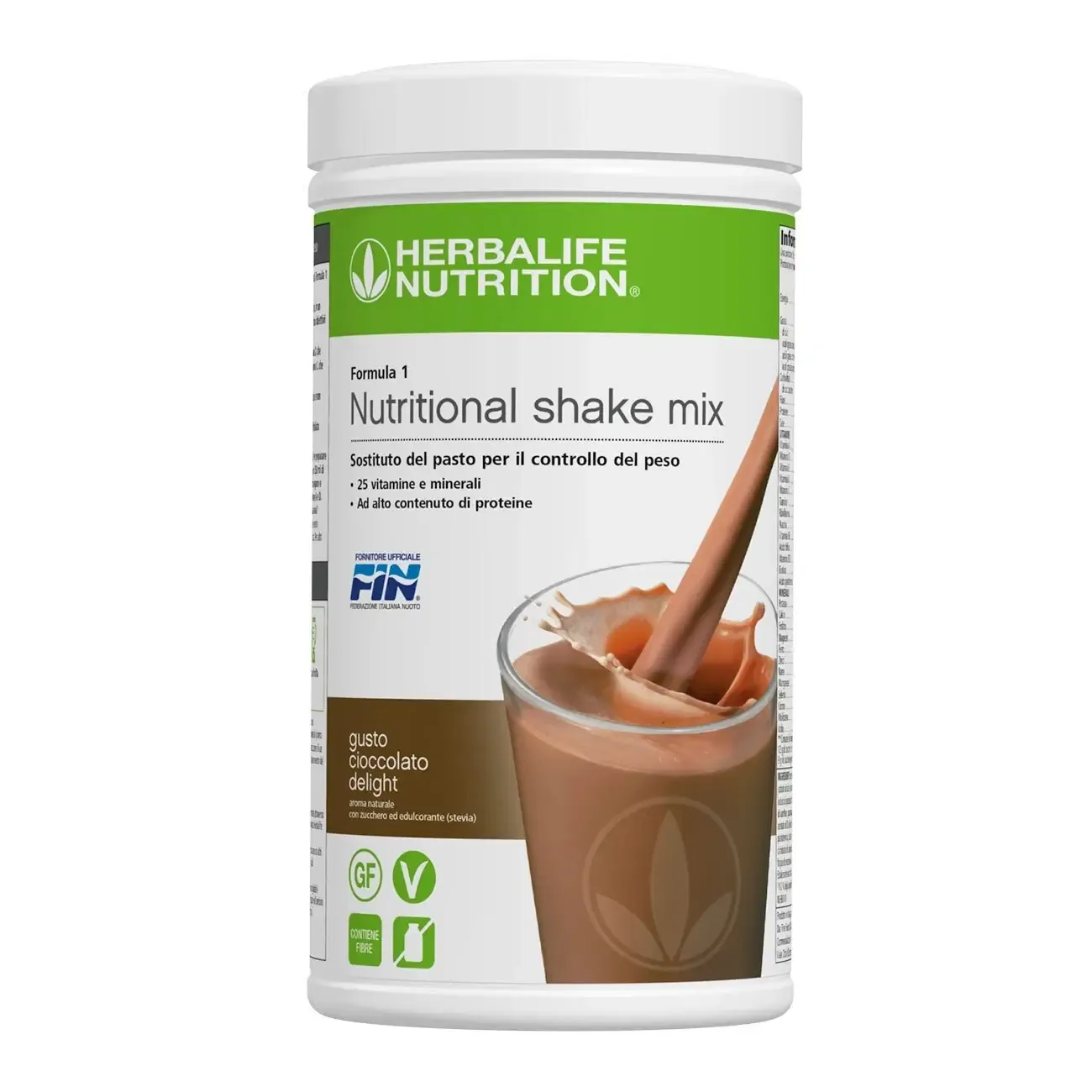 1 Nutritonal Shake mix  Cioccolato Delight 550 g