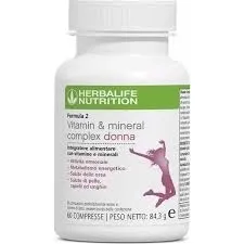 formula 2 Vitamine e minerali complex donna 60 compresse formula 2 Vitamine e minerali complex donna 60 compresse