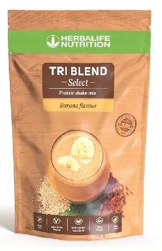 Tri Blend integratore proteico banana 600 gr Tri Blend integratore proteico banana 600 gr