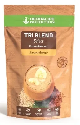 Tri Blend integratore proteico banana 600 gr Tri Blend integratore proteico banana 600 gr