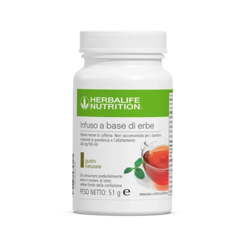 Infuso a base di erbe - polvere solubile gusto naturale