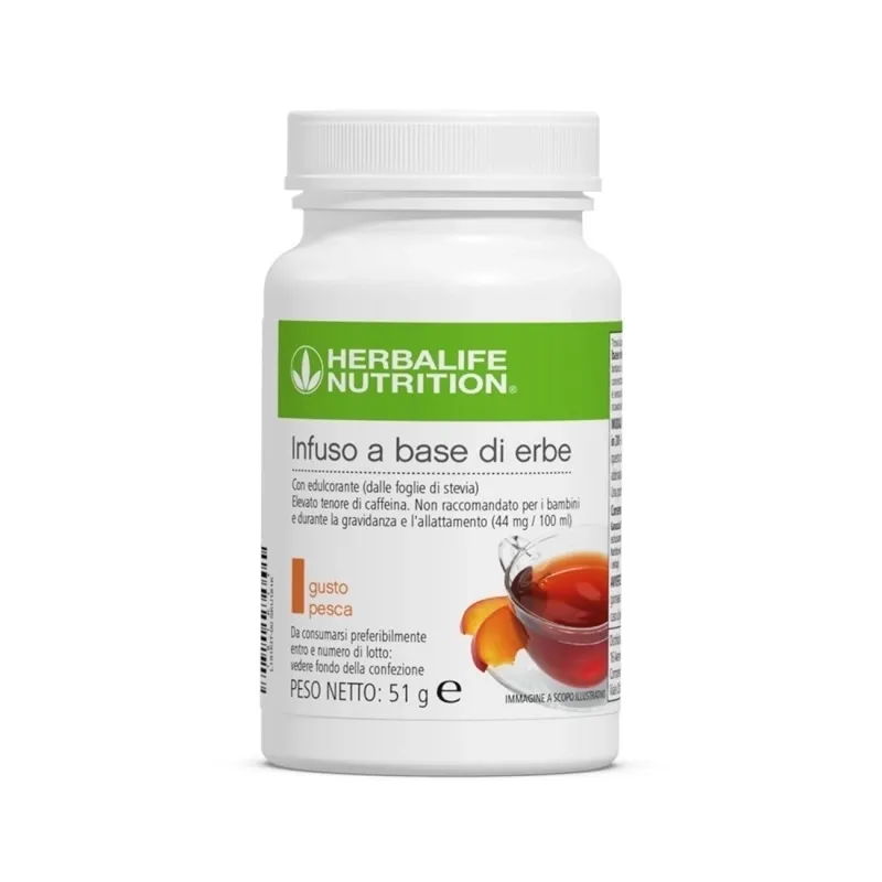 Infuso a base di erbe Gusto Pesca 51g Infuso a base di erbe Gusto Pesca 51g