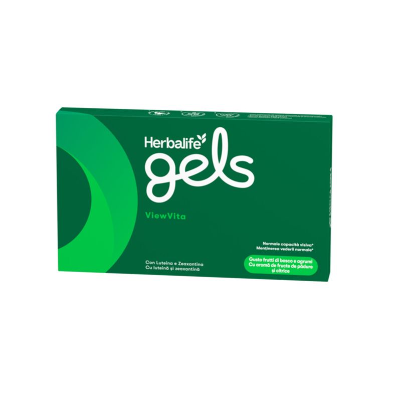Herbalife Gels ViewVita Frutti di bosco e agrumi 30 gelatine masticabili Herbalife Gels ViewVita Frutti di bosco e agrumi 30 gelatine masticabili