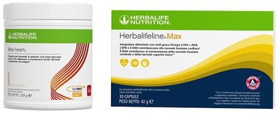 Box Cuore Quotidiano Box Cuore Quotidiano con Omega 3 e Beta Heart, pensato per benessere quotidiano, equilibrio e supporto al controllo del peso. [tab name='Descrizione del prodotto']Box Cuore Quotidiano riunisce Herbalifeline e Beta Heart in una selezione pensata per chi desidera un’attenzione concreta al benessere cardiaco con una proposta seBox Cuore Quotidiano con Omega 3 e Beta Heart Box Cuore Quotidiano