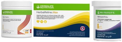 Box Benessere Cardiaco plus, kit composto da Beta Heart, Herbalifeline e Niteworks, prodotti per il benessere cardiovascolare Herbalife.