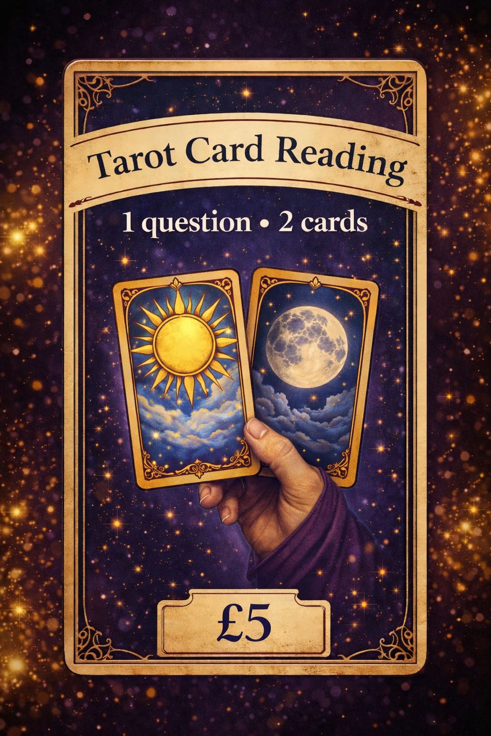 1 Question 2 Card Tarot Reading
