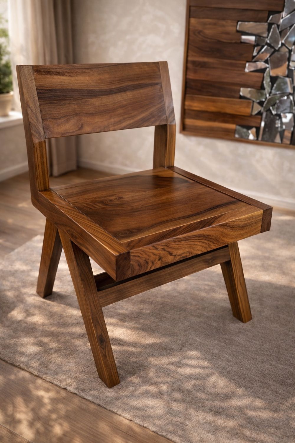 Chaise artisanale – Confort et caractère