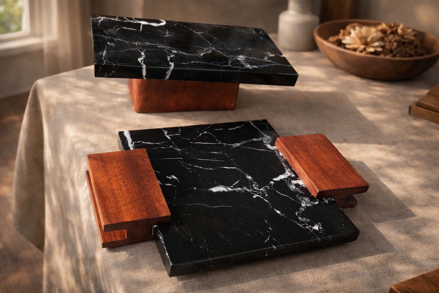 Duo de Plateau et Porte gâteaux