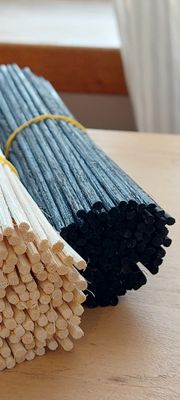 Patyczki rattanowe czarne do dyfuzorów zapachowych