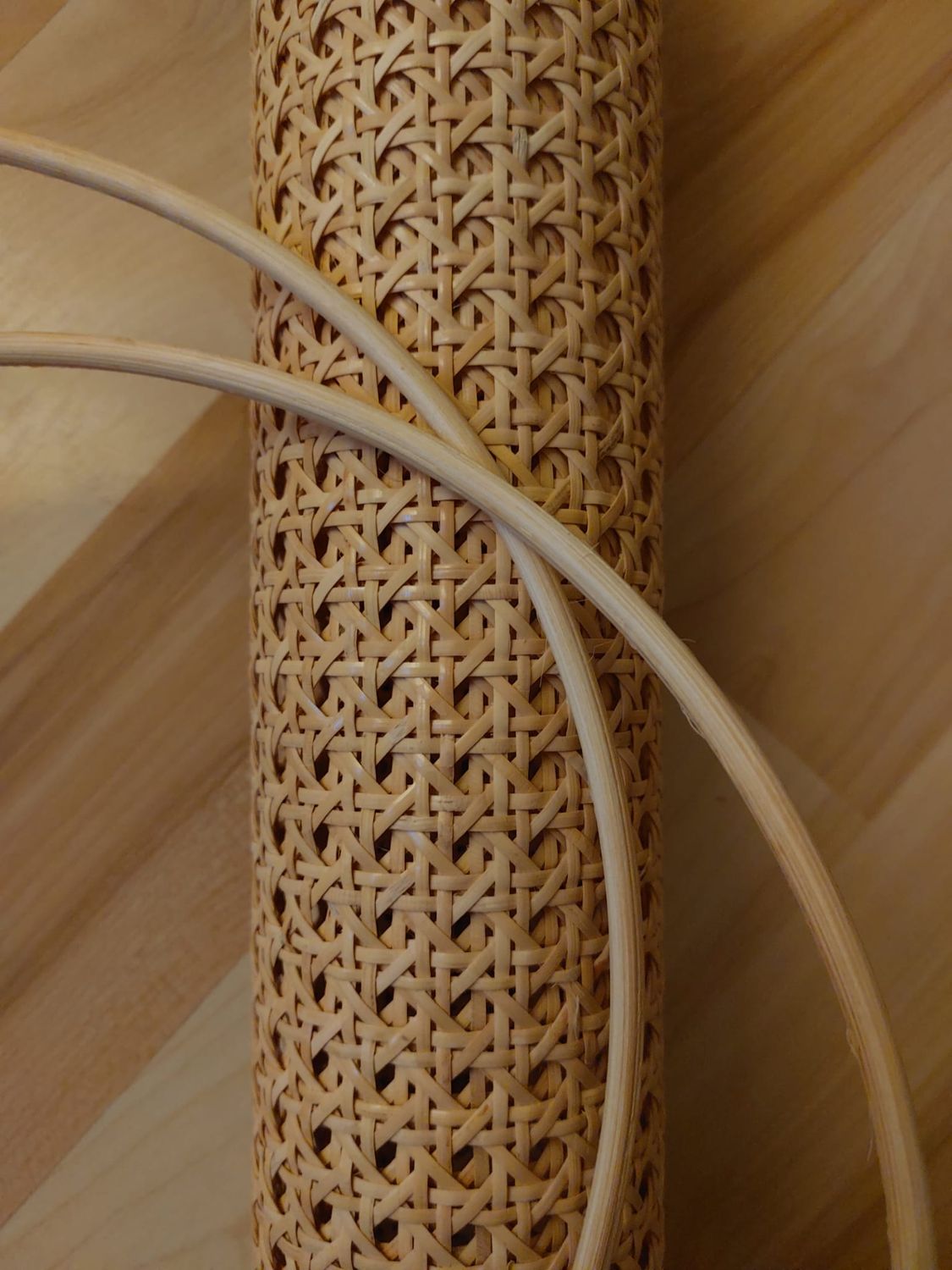 Zestaw do naprawy SIEDZISKA FOTELA BUJANEGO z klasycznym splotem wiedeńskim