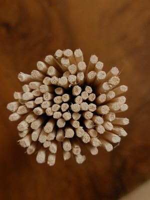 Patyczki rattanowe do dyfuzorów NATURALNE 20cm/3mm - 1000 szt