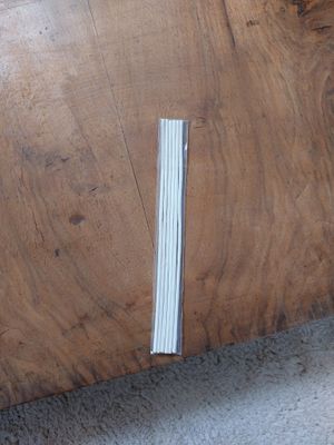 Patyczki rattanowe do dyfuzorów NATURALNE 20cm/3mm - 6 szt pakowane w blister.