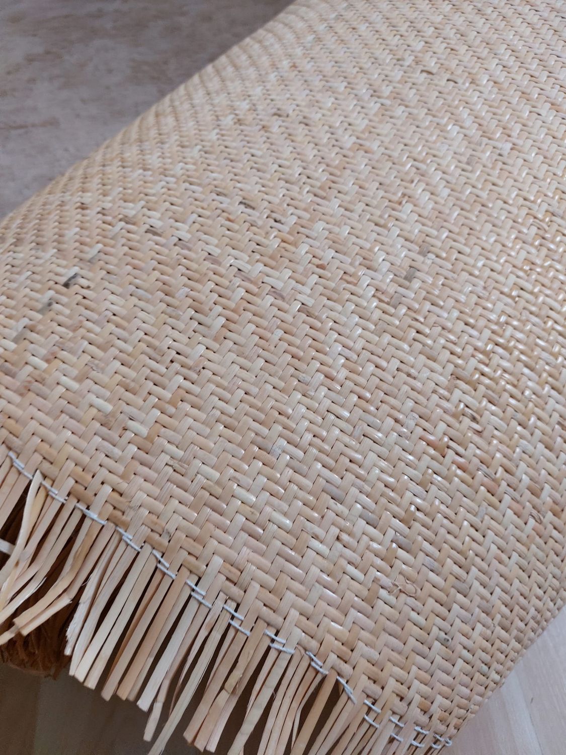 Plecionka Rattanowa Close Up JODEŁKA NATURAL – szerokość 60 cm – 1 mb