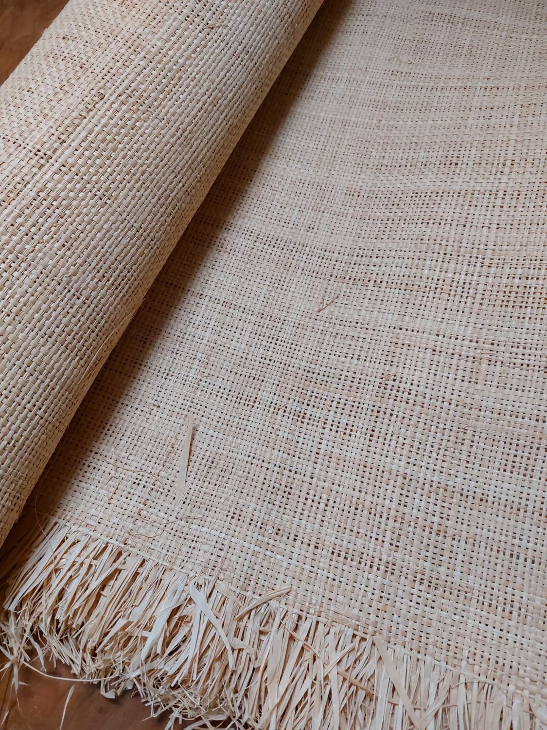 Mata z rafii Close Up NATURAL 65x100– splot grubszy