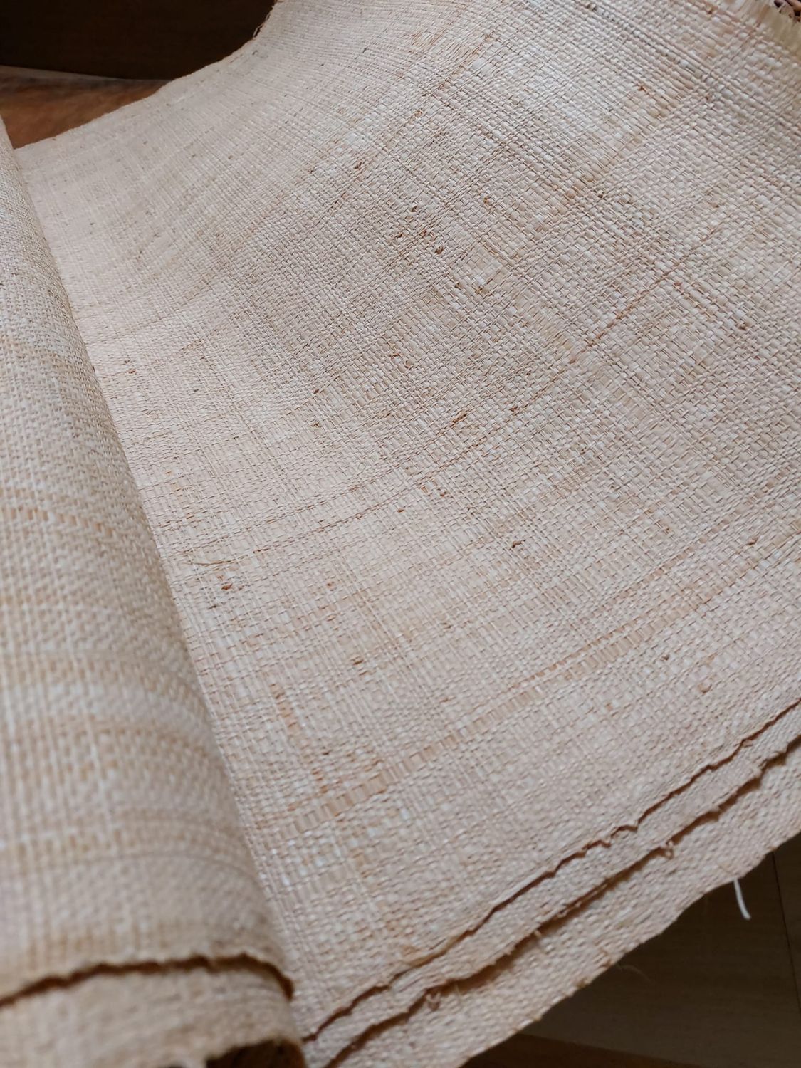 Mata z rafii Close Up NATURAL 60x160– splot drobny
