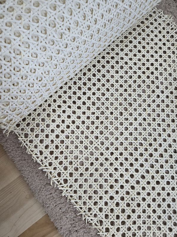 Plecionka rattanowa BIELONA – szerokość 45 cm – 1 mb Plecionka rattanowa BIELONA – szerokość 45 cm – 1 mb