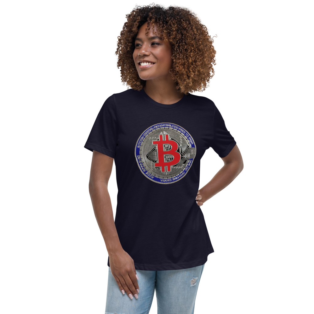 Women's Relaxed Crypto4Bitcoin T-Shirt