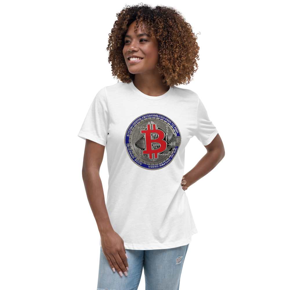 Women's Relaxed Crypto4Bitcoin T-Shirt