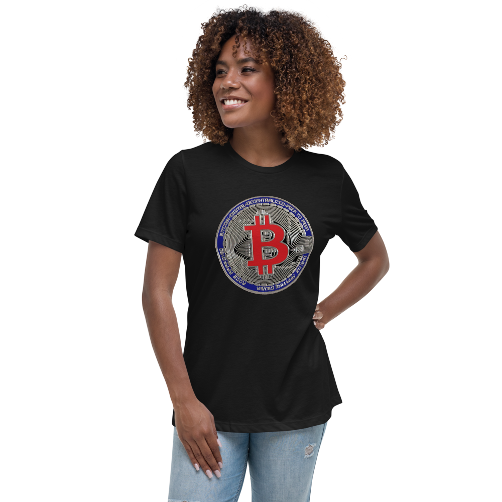 Women's Relaxed Crypto4Bitcoin T-Shirt
