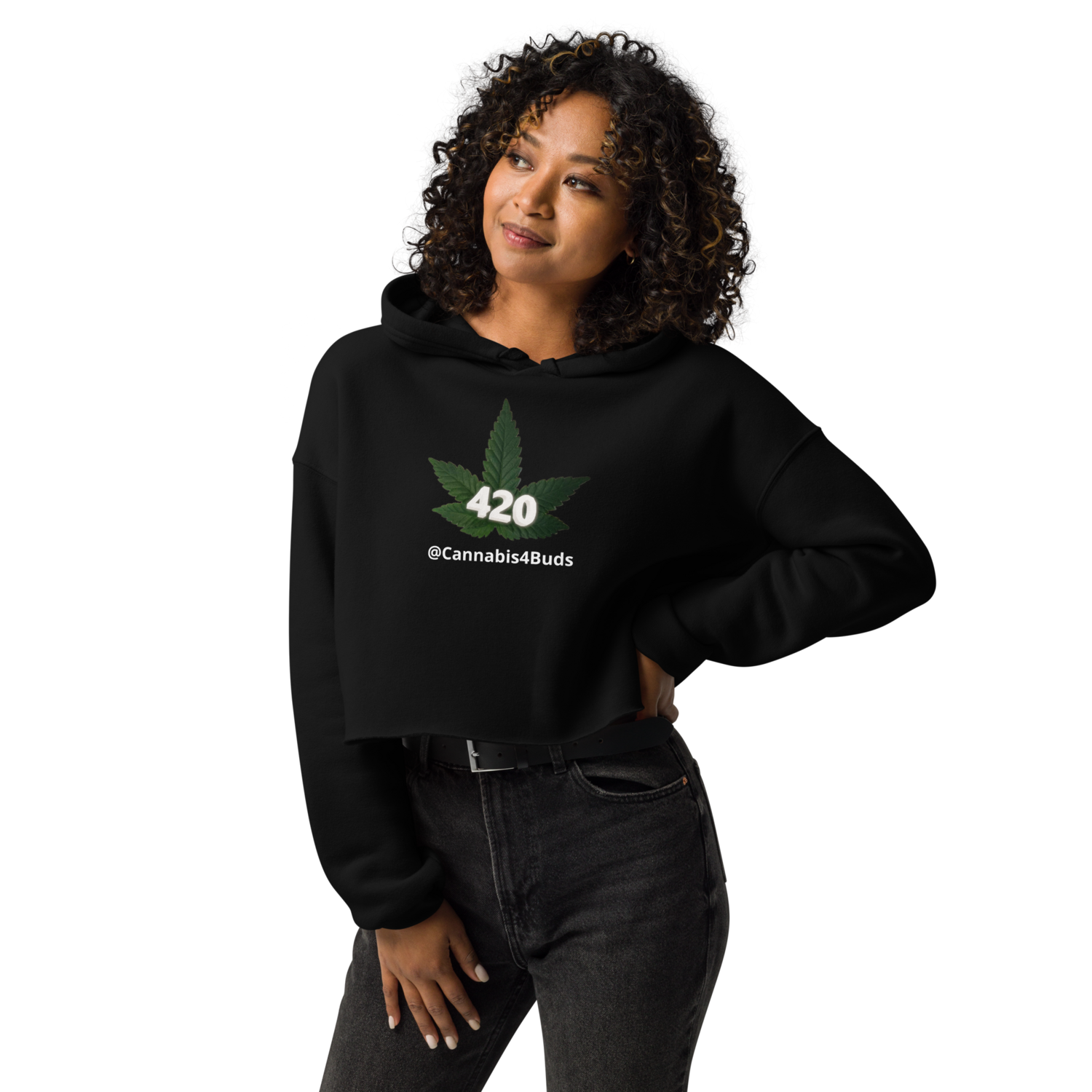 C4B's 420 Crop Hoodie
