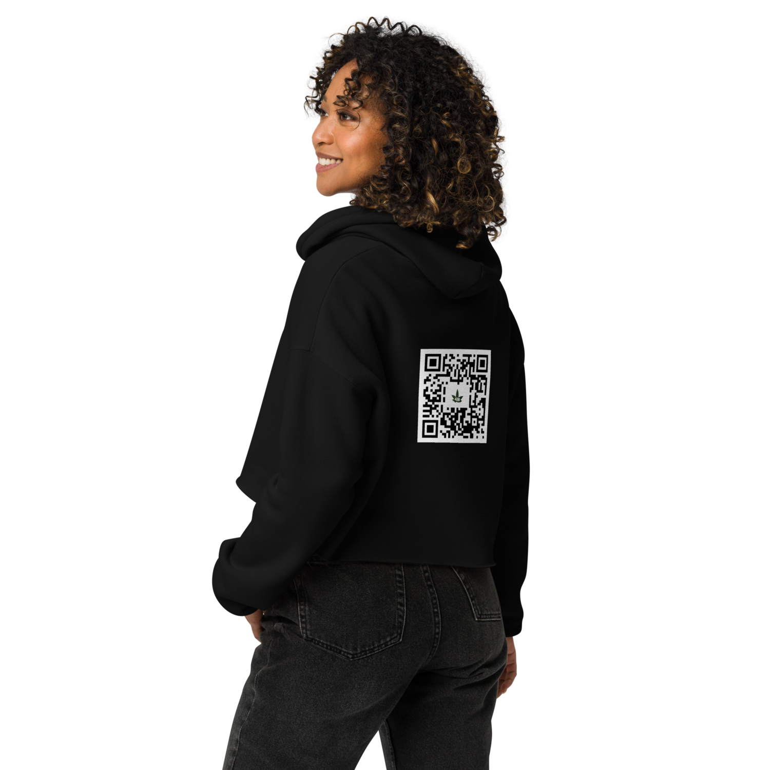 C4B's 420 Crop Hoodie