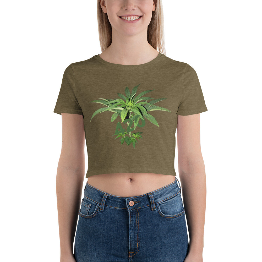 420 D1 Women’s Crop Tee
