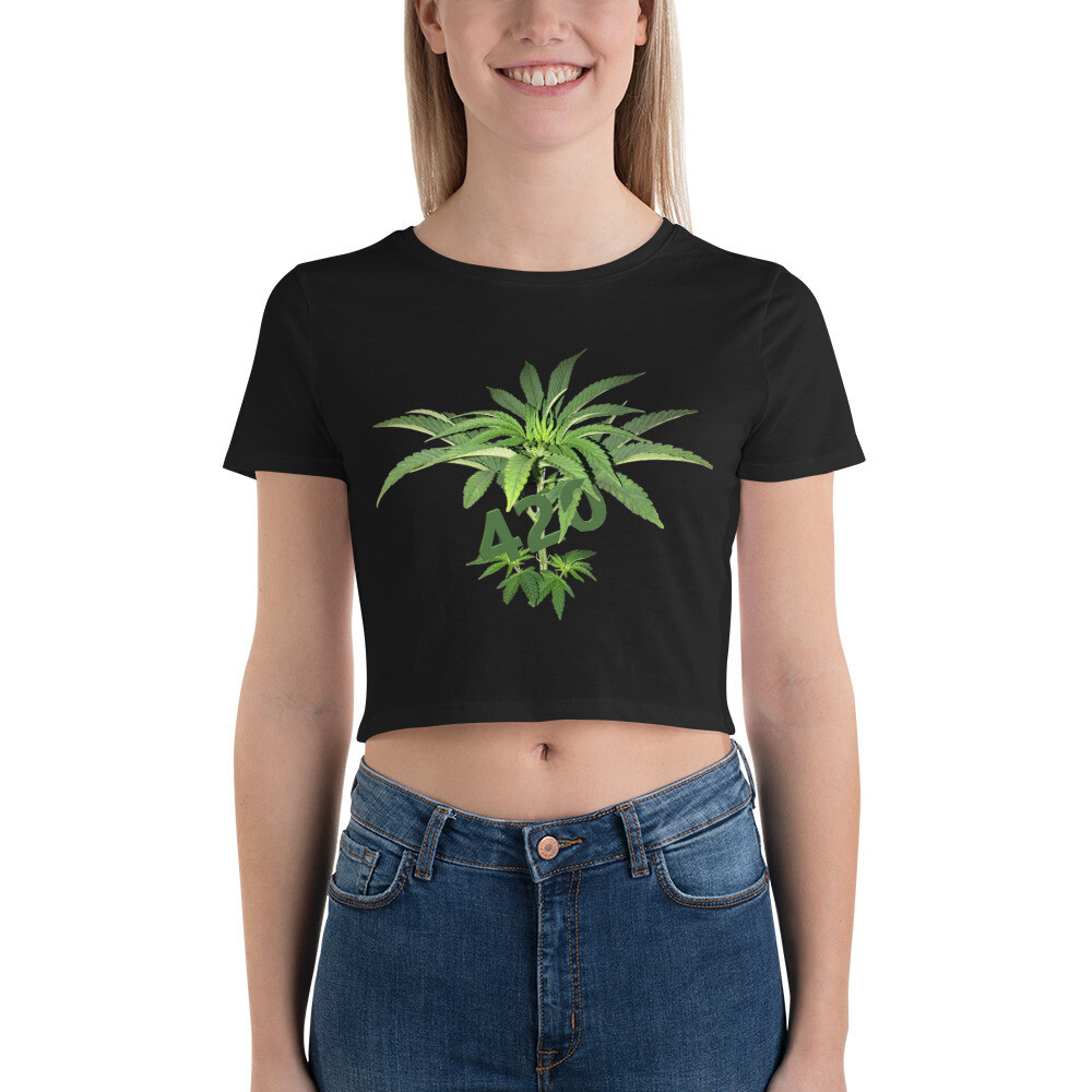 420 D1 Women’s Crop Tee
