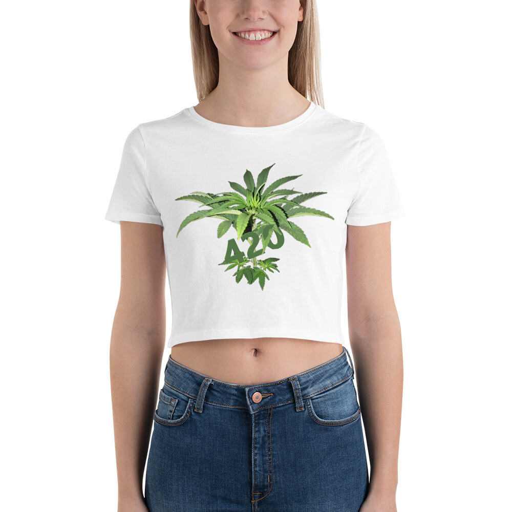 420 D1 Women’s Crop Tee