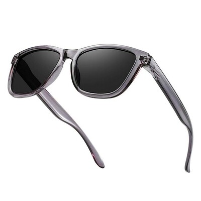 Men&#39;s ​Dark Gray Polarized Retro Classic UV400 Protection Sunglasses​